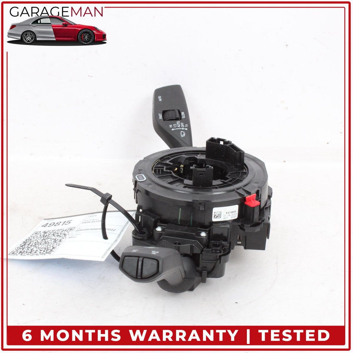 2019-2025 BMW M340i G20 Steering Column Combination Switch 61315A596D1 OEM