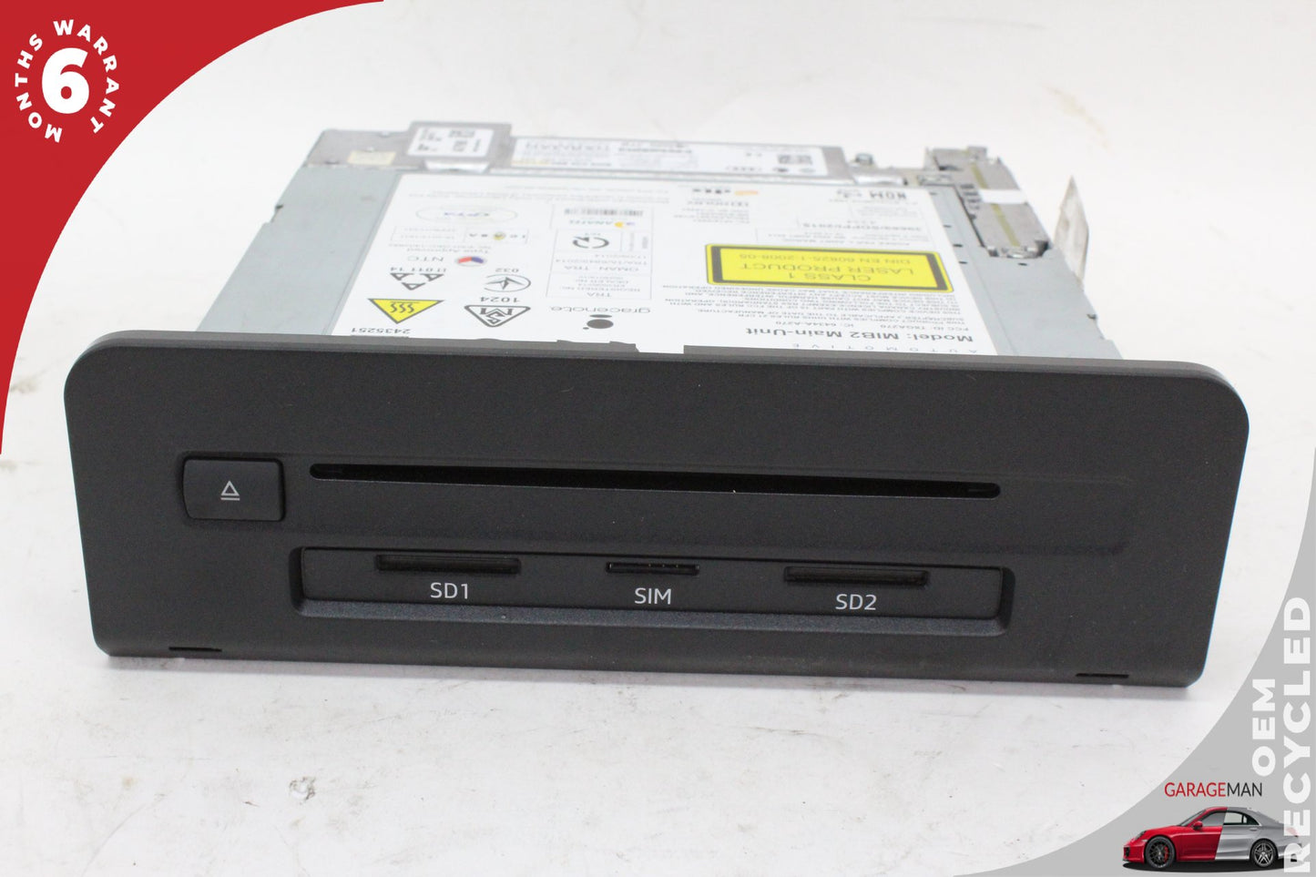 2018-2020 Audi SQ5 Q5 Audio Radio Receiver Multimedia CD Player 8W5035880D OEM