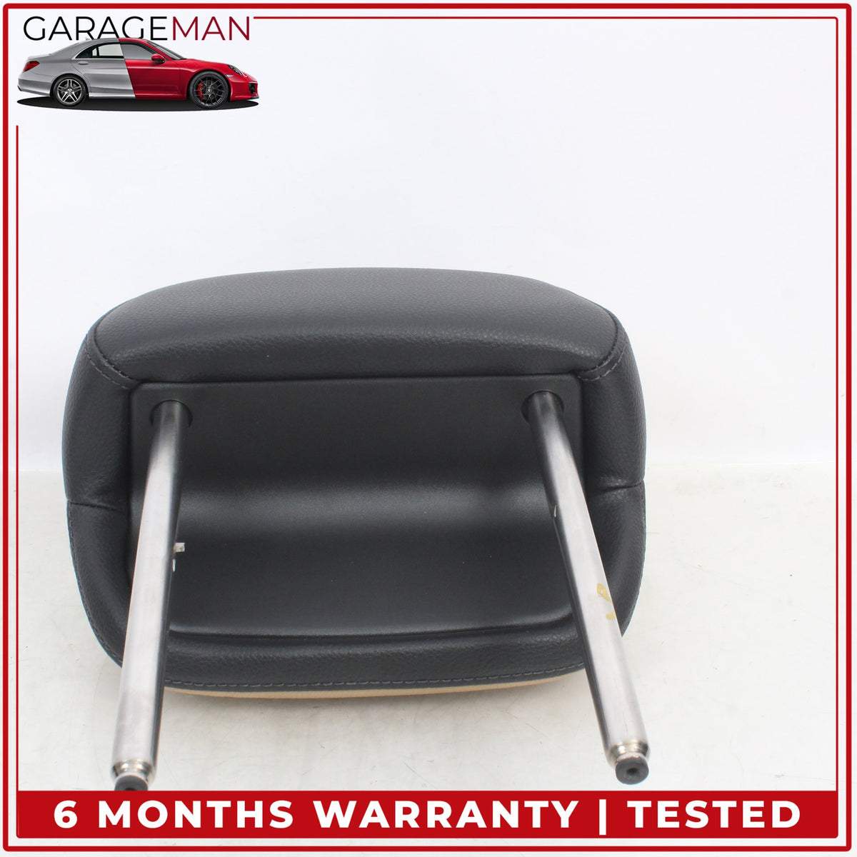 2011-2018 Porsche Cayenne 958 Rear Center Left and Right Seat Headrest Set OEM