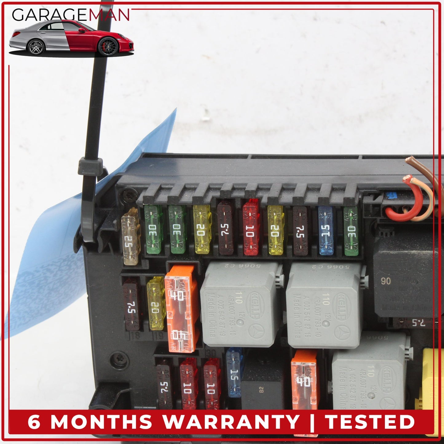 2010-2020 Mercedes C207 E400 Coupe Front SAM Module Relay Junction Fuse Box OEM