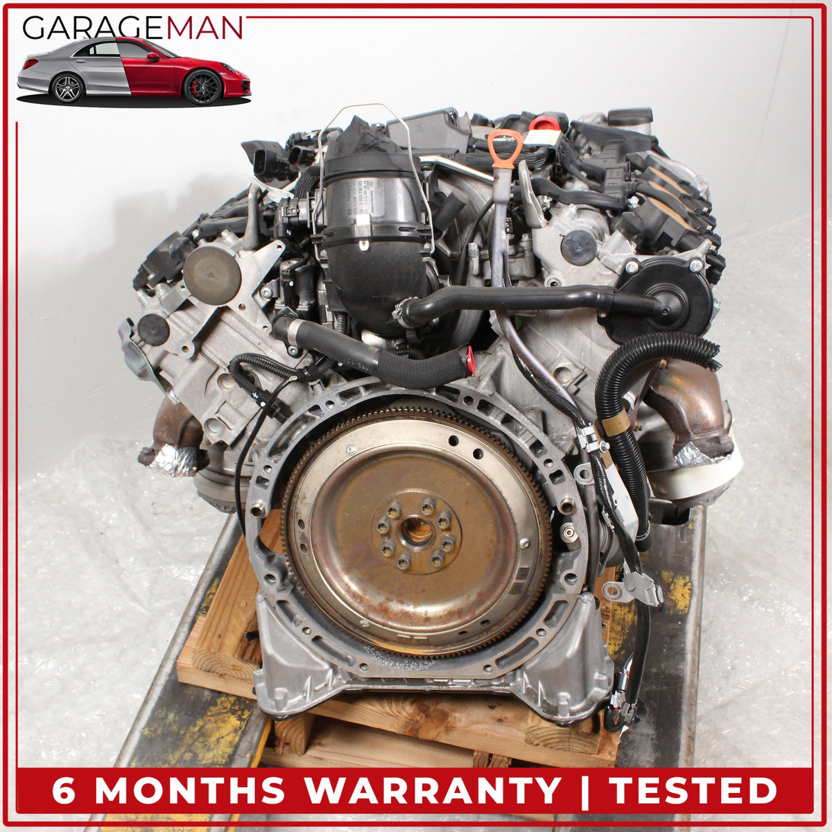 2007-2012 Mercedes R230 SL550 5.5L V8 M273 RWD Engine Motor Assembly OEM 122K