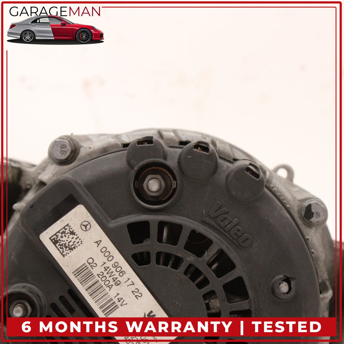 2014-2017 Mercedes W212 E400 E350 E550 Generator Alternator 0009061722 OEM