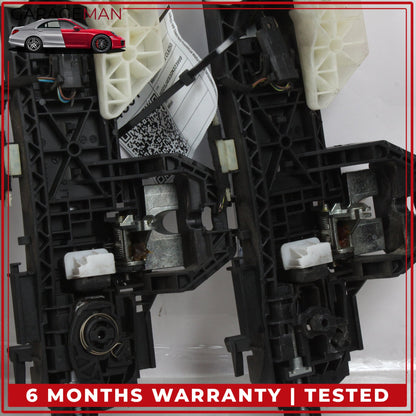 2014-2019 Mercedes W117 CLA250 Front and Rear Exterior Door Handle Set White OEM