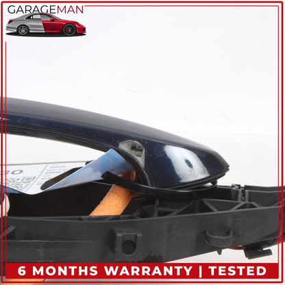 2017-2026 BMW 530e Right Passenger Side Exterior Door Handle Blue Metallic OEM