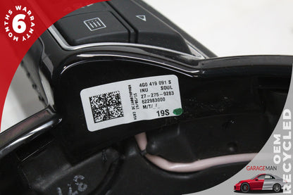 2012-2018 Audi A7 A6 Front Left Side Steering Wheel Black 4G0419091S OEM