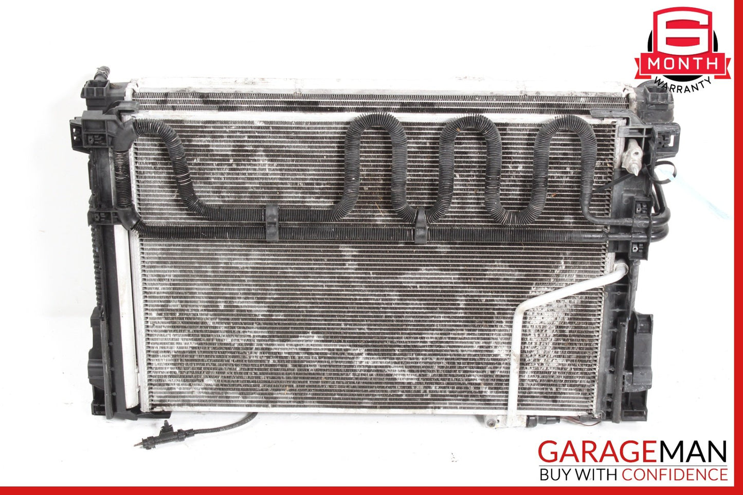 2008-2011 Mercedes-Benz C300 W204 Engine Cooling Radiator AC Air A/C Condenser