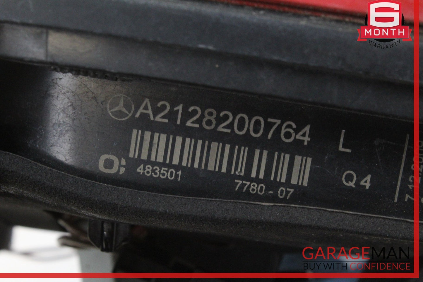 2010-2013 Mercedes W212 E350 LED Rear Left Side Inner Tail Light Lamp OEM