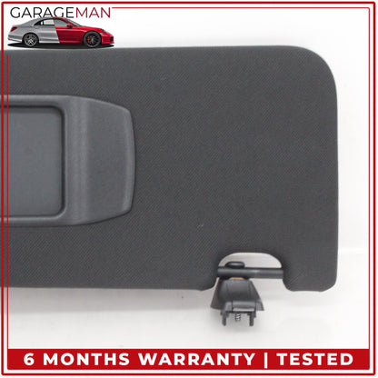 2011-2016 BMW 550i Front Right Passenger Side Sun Visor Sunvisor Black OEM
