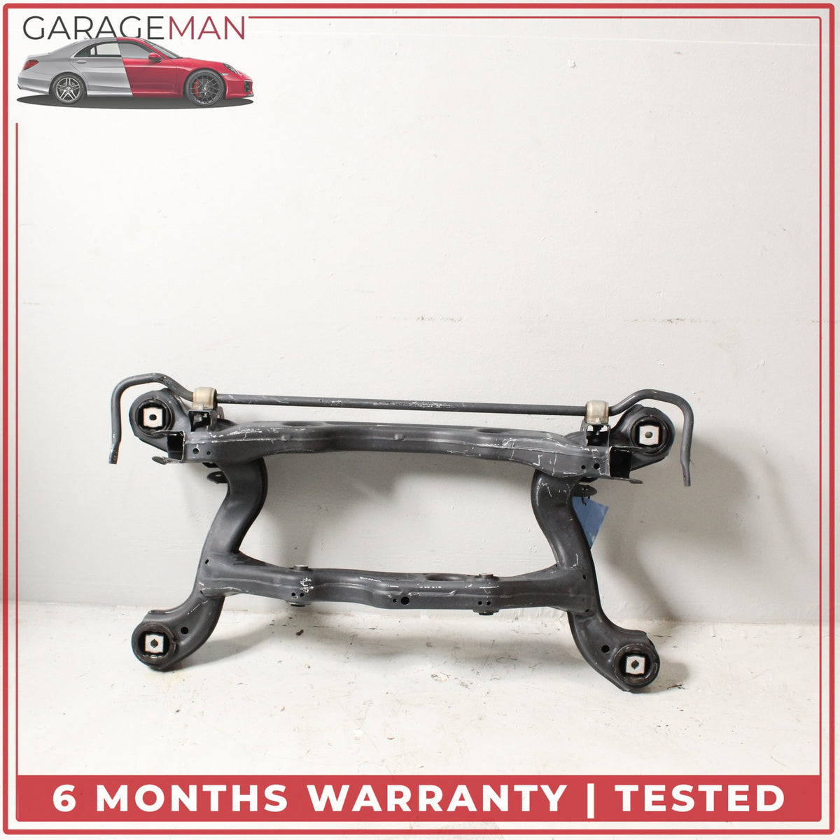 2014-2017 Mercedes W242 B Electric Drive Rear Subframe Sub Frame w/ Sway Bar OEM