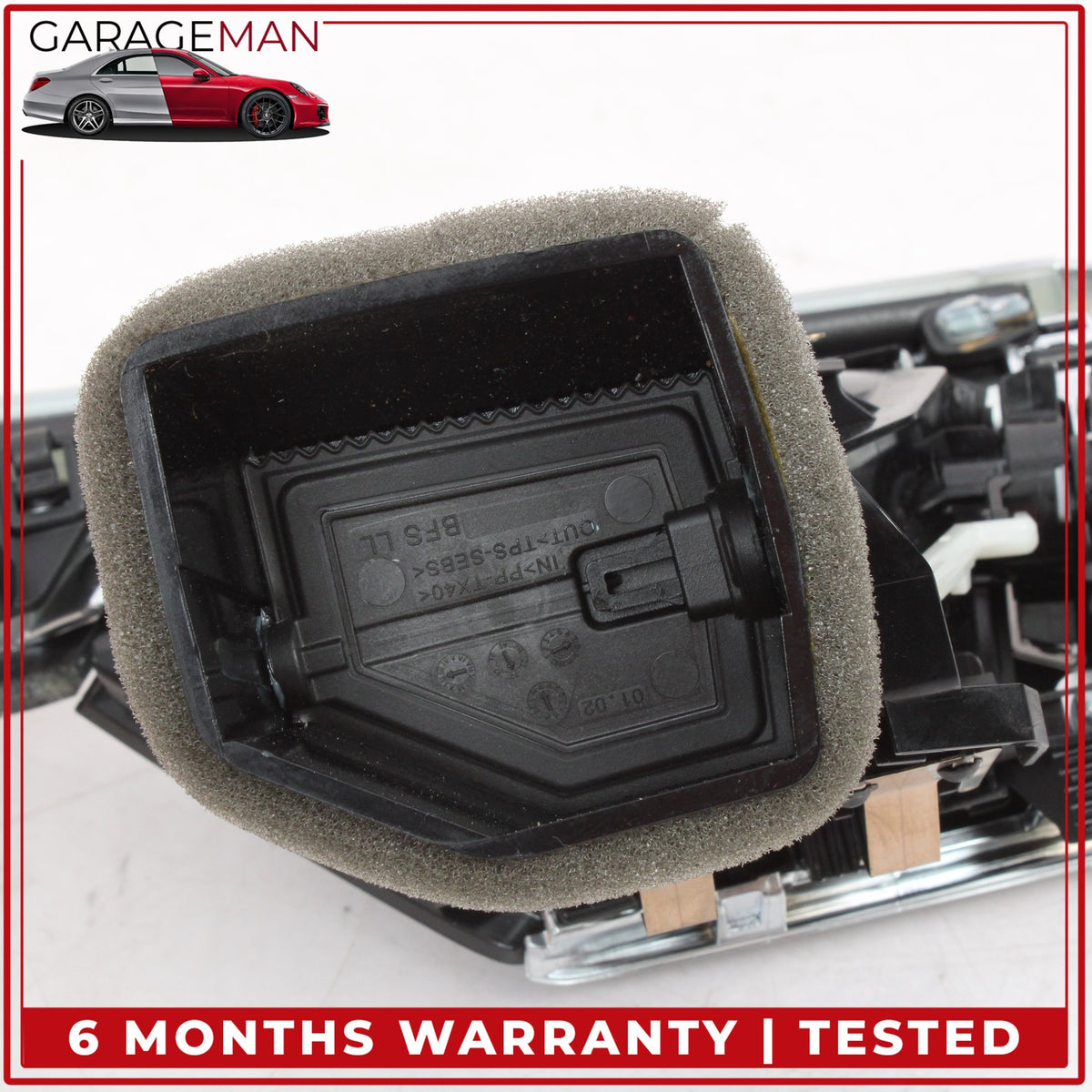 2019-2025 BMW M340i G20 Dash Center & Right Side AC A/C Air Vent Panel Wood OEM
