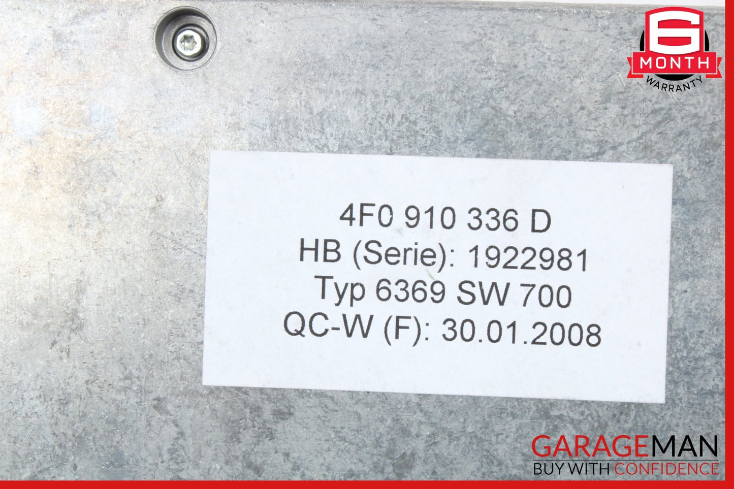 2007-2009 Audi Q7 4L Station Wagon Bluetooth Hands Free Module 4E0862335 Genuine
