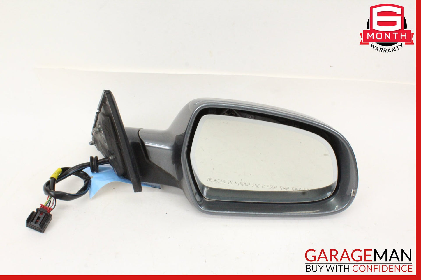 2010-2017 Audi A5 S5 Front Right Passenger Side Door Rear View Mirror Gray OEM