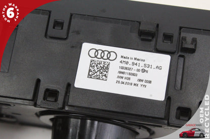 2018-2025 Audi Q5 Front Left Side Headlight Control Switch 4M0941531AG OEM