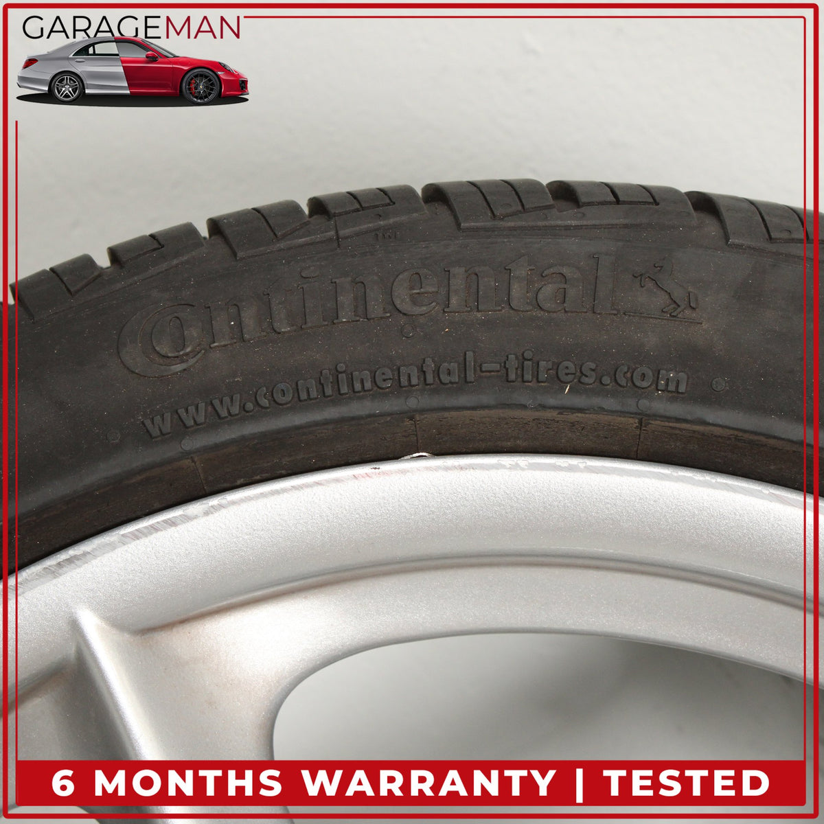 1998-2005 Porsche 911 996 Rear Wheel Rim w/ Continental Tire 10JX18 ET65 OEM