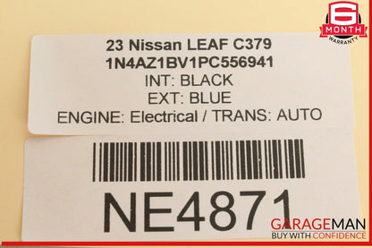 18-24 Nissan Leaf Front Right Passenger Side Knee Airbag Air Bag Black OEM