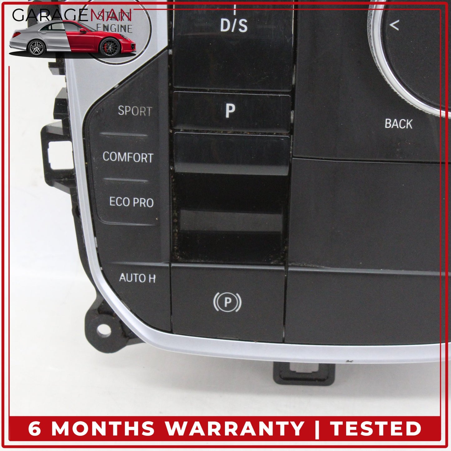 2019-2025 BMW 330i Center Console Gear Selector w/ Knob Switch Assembly OEM