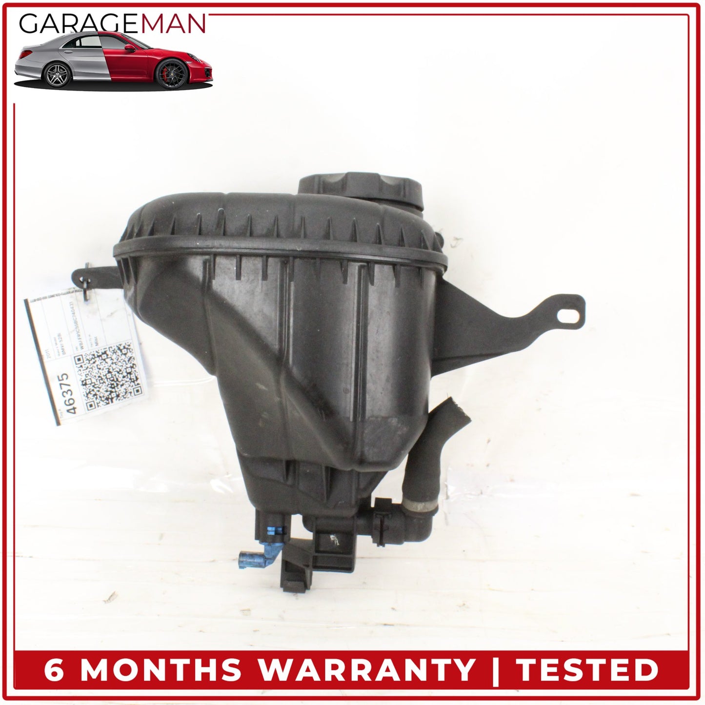 2011-2016 BMW 528i F10 Sedan Expansion Coolant Water Reservoir Tank 7601950 OEM
