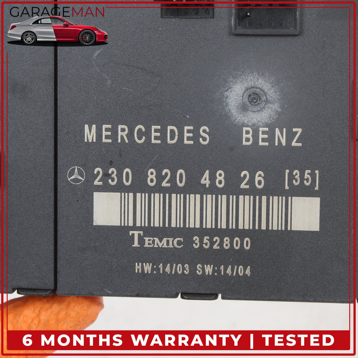 2003-2012 Mercedes R230 SL500 Front Right Door Control Module 2308204826 OEM