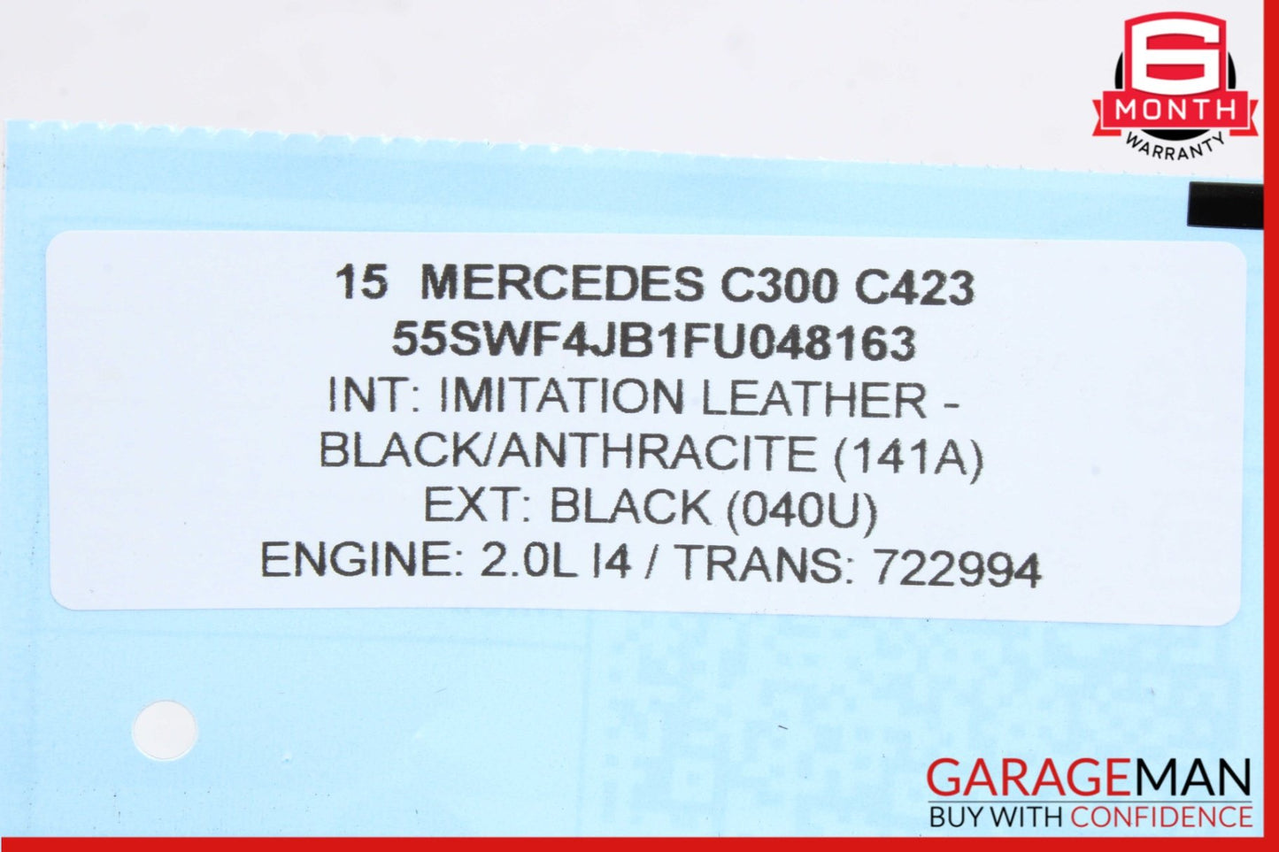 2015-2023 Mercedes-Benz C300 Front Right Door Control Module 2229001909 OEM