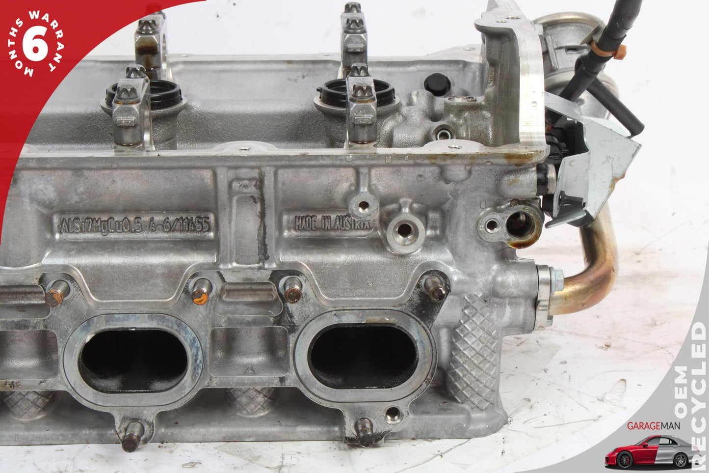 2015-2018 Porsche Macan 95B 3.0L Engine Left Side Cylinder Head 946104106AR OEM