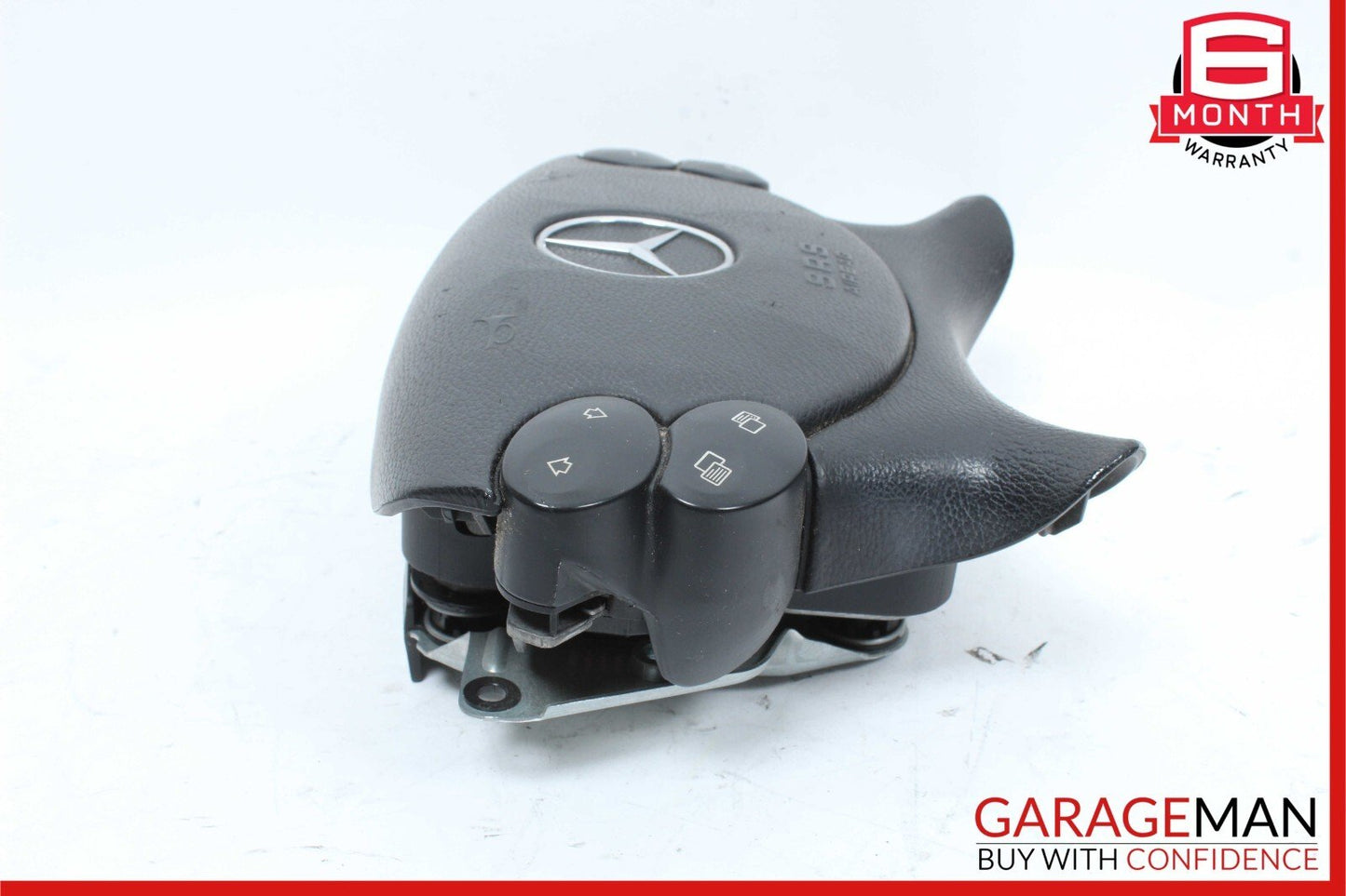 03-12 Mercedes W209 CLK350 E350 SL500 Steering Wheel Airbag Air Bag Black OEM