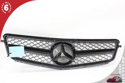 2008-2014 Mercedes W204 C300 C63 AMG Front Hood Radiator Grille Grill Black