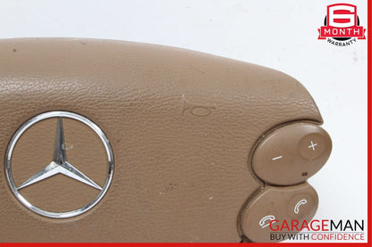 03-12 Mercedes E350 CLS500 SL500 G55 AMG Steering Wheel Airbag Air Bag Brown