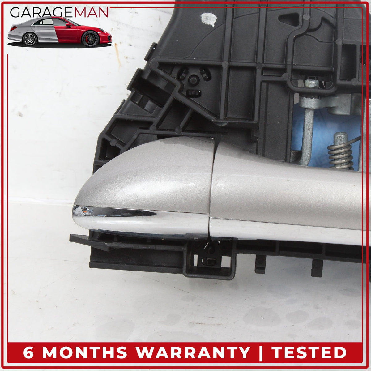 2006-2013 Mercedes W164 ML350 Rear Left Side Exterior Door Handle Silver OEM