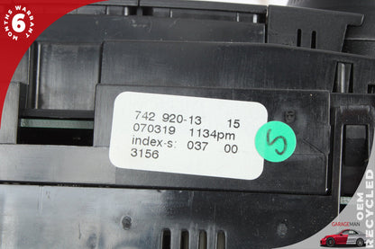 2006-2013 Mercedes W164 ML350 A/C Heater Climate Control Switch 2518702789 OEM