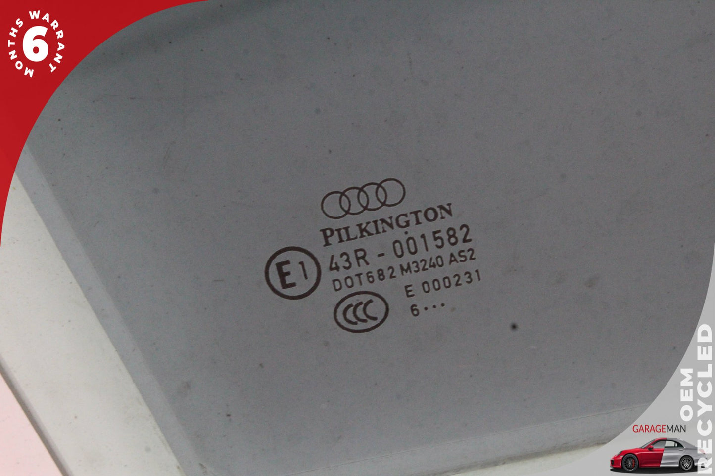 2007-2015 Audi Q7 Front Right Passenger Side Door Window Glass OEM