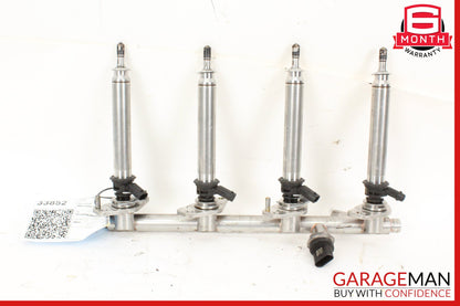 2015-2023 Mercedes W205 C300 W213 E300 M274 Fuel Rail Line w/ Injectors OEM