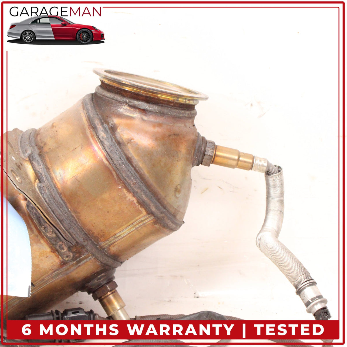 2015-2020 Mercedes W213 E300 C300 C350e Exhaust Downpipe 2054900156 OEM