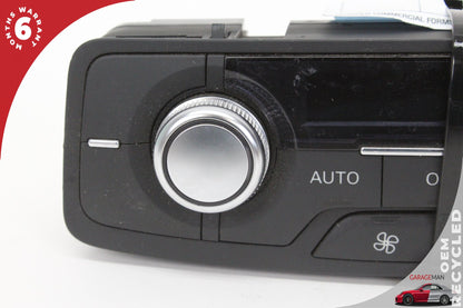 2012-2018 Audi A7 A6 Rear A/C AC Climate Control Switch Panel 4G0919158C OEM