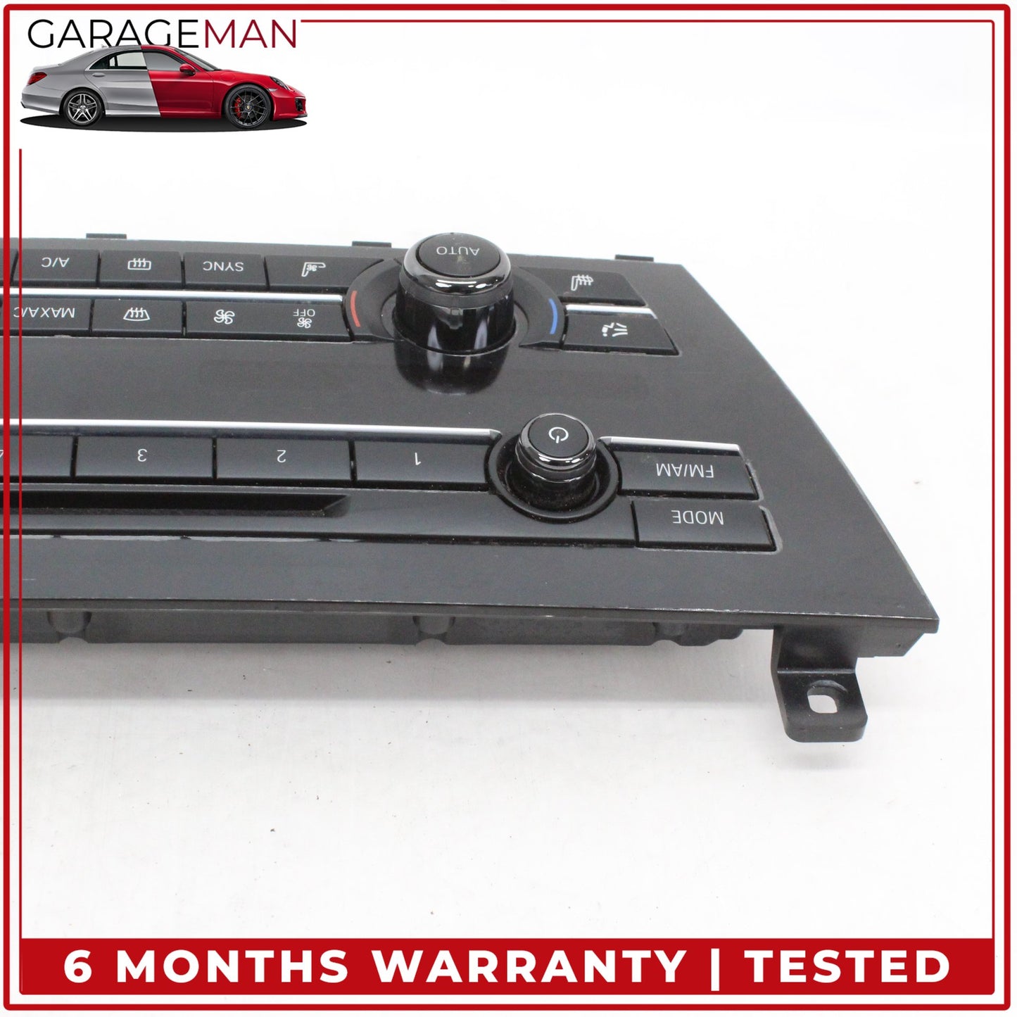 2012-2018 BMW 650i A/C AC Temperature Climate Control Panel w/ Radio Switch OEM