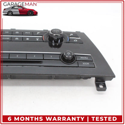 2012-2018 BMW 650i A/C AC Temperature Climate Control Panel w/ Radio Switch OEM