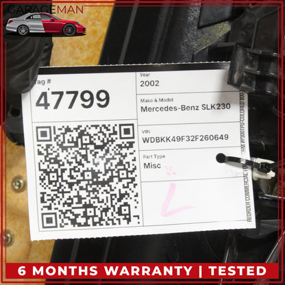1997-2004 Mercedes R170 SLK230 SLK320 Front Left Door Trim Panel 1707203970 OEM