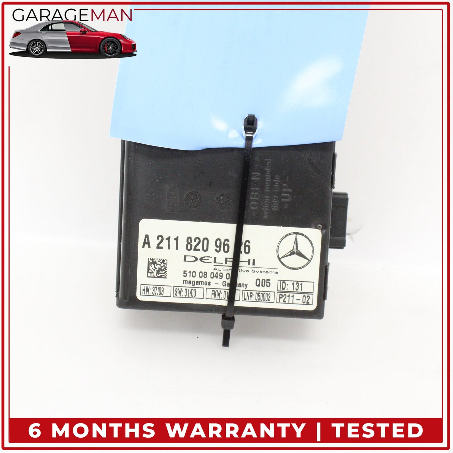 2003-2011 Mercedes W219 CLS500 Anti Theft Alarm Control Module 2118209626 OEM