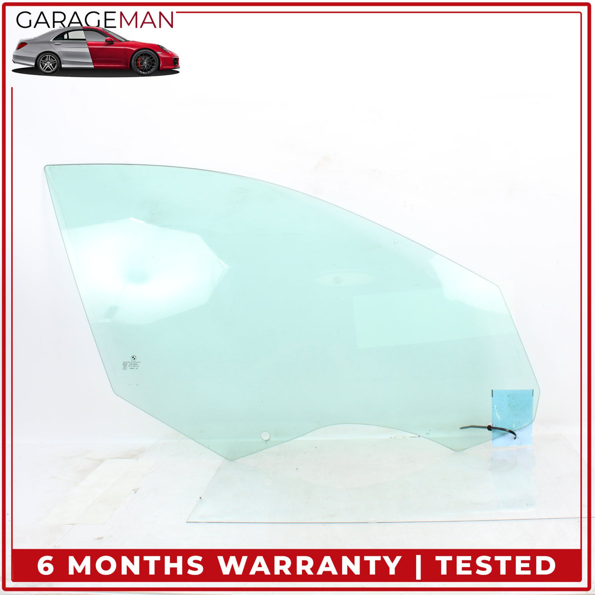 2011-2016 BMW 550i 528i F10 Front Right Passenger Side Door Window Glass OEM