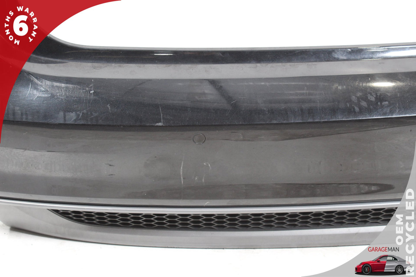 2012-2015 Audi A6 C7 Sedan Rear Bumper Cover Panel Black 4G0807521F OEM