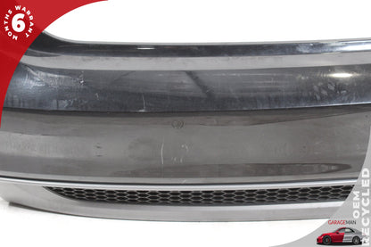 2012-2015 Audi A6 C7 Sedan Rear Bumper Cover Panel Black 4G0807521F OEM