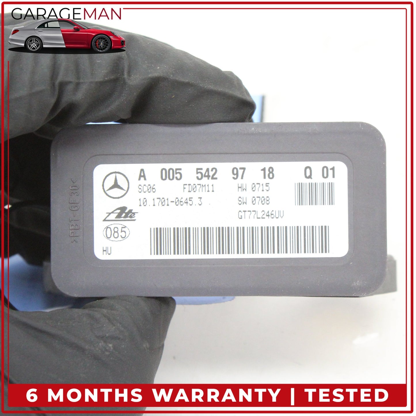 2003-2009 Mercedes-Benz CLK350 W209 Coupe Yaw Rate Sensor 0055429718 OEM