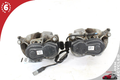 2011-2016 BMW 550i F10 Rear Left and Right Side Brake Calipers Set of 2 6793047