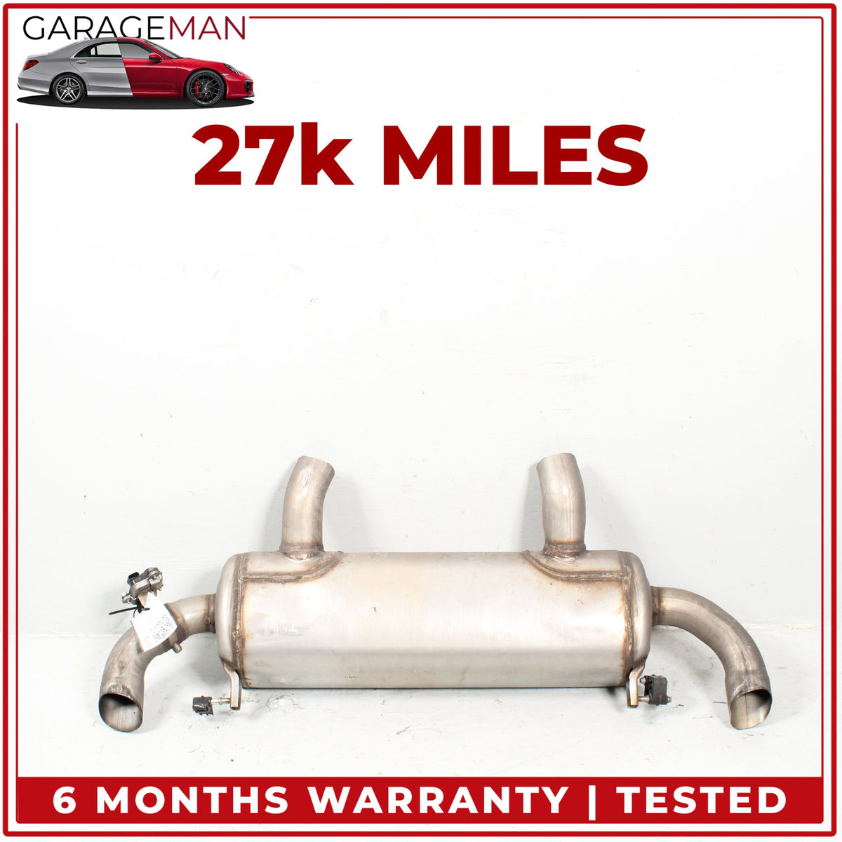 2019-2025 BMW M340i G20 Dual Exhaust Muffler Mufflers Assembly 7933845 OEM