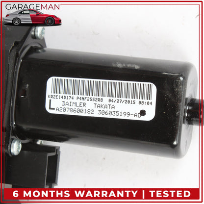 2010-2017 Mercedes C207 E400 Coupe Front Left Side Seat Belt Feeder Motor OEM