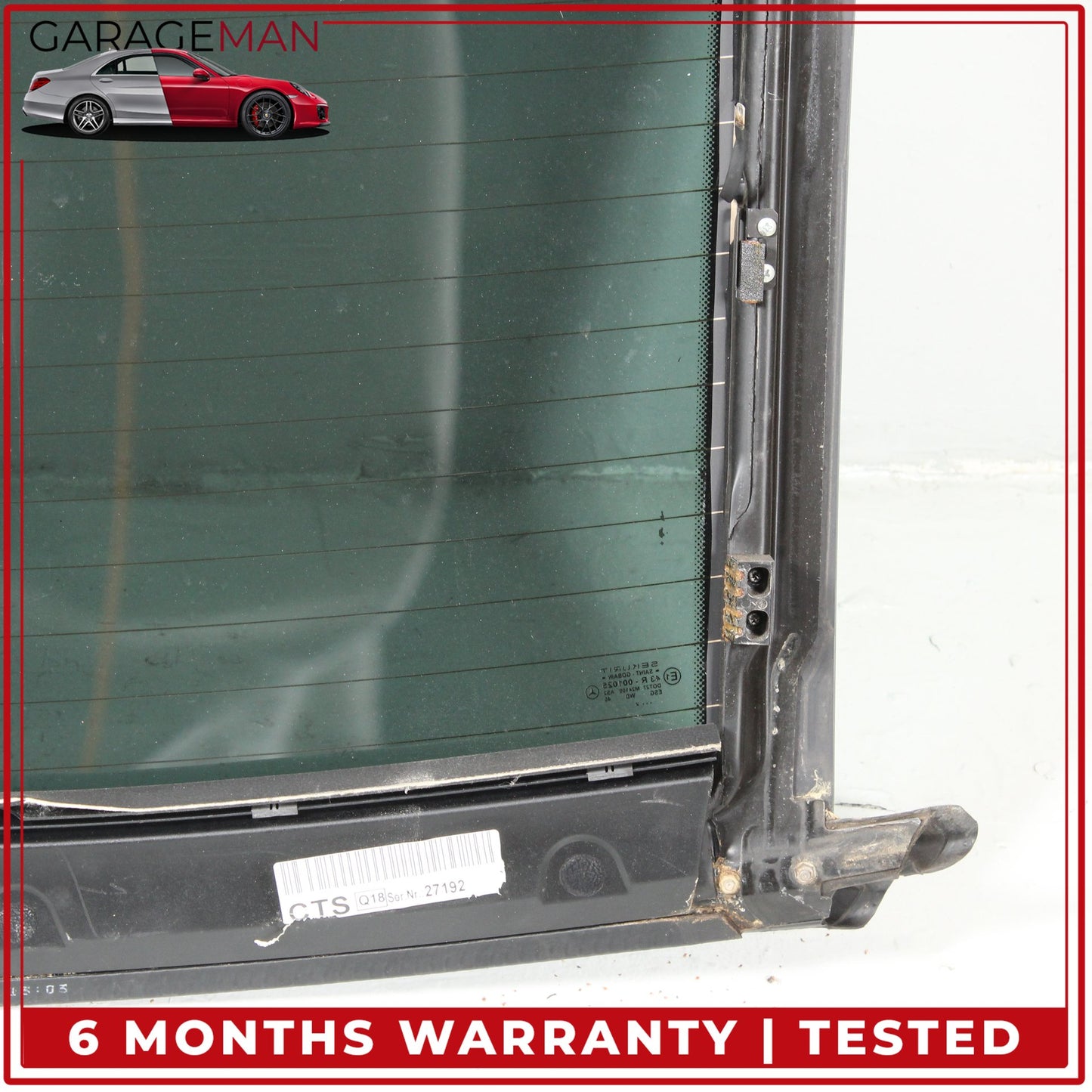 2003-2012 Mercedes-Benz SL500 R230 Convertible Rear Window Back Glass 2308201789 OEM