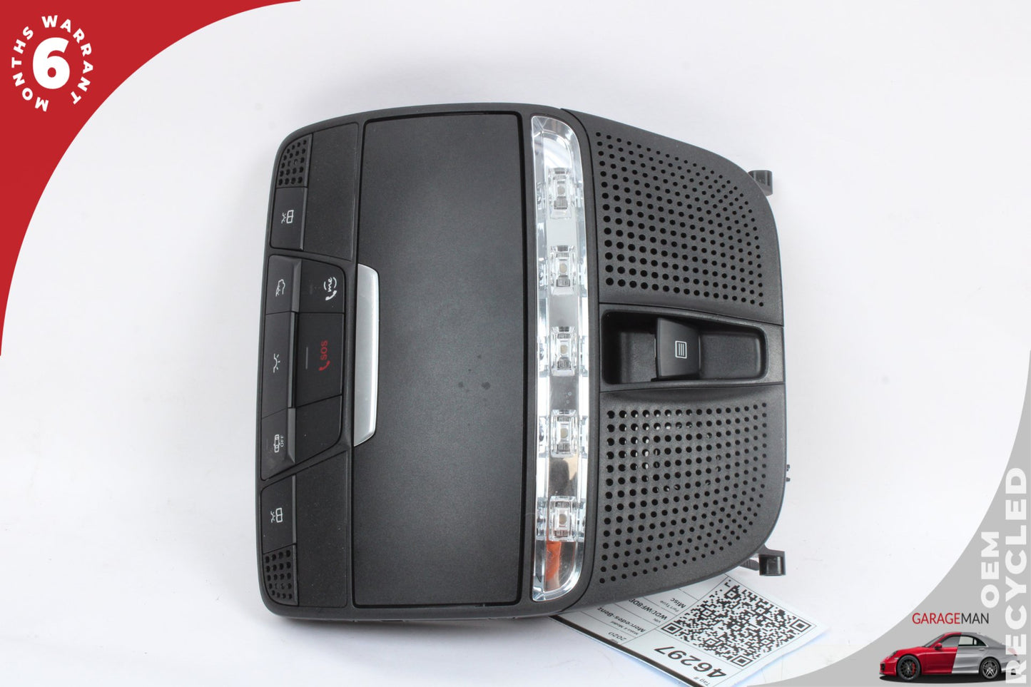 2019-2023 Mercedes W205 С300 C43 AMG Overhead Dome Light Lamp 0009004017 OEM