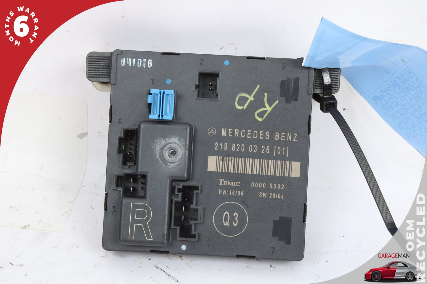 2006-2011 Mercedes W219 CLS550 Rear Right Side Door Control Module Unit OEM