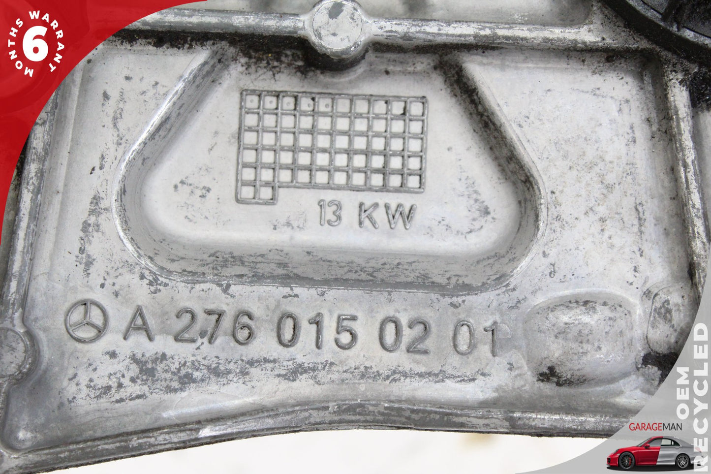 2012-2018 Mercedes X166 GL450 GLE350 Front Engine Timing Chain Cover Plate OEM