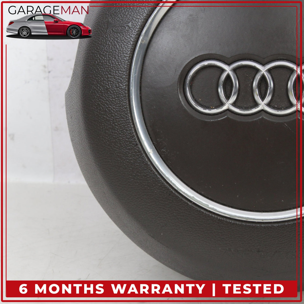 2012-2018 Audi A7 Front Left Side Steering Wheel Airbag Brown 4G0880201H OEM