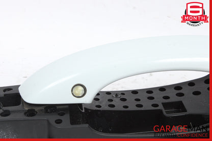 2012-2018 Audi S7 Rear Left Driver Side Exterior Door Handle White 4H0837885 OEM
